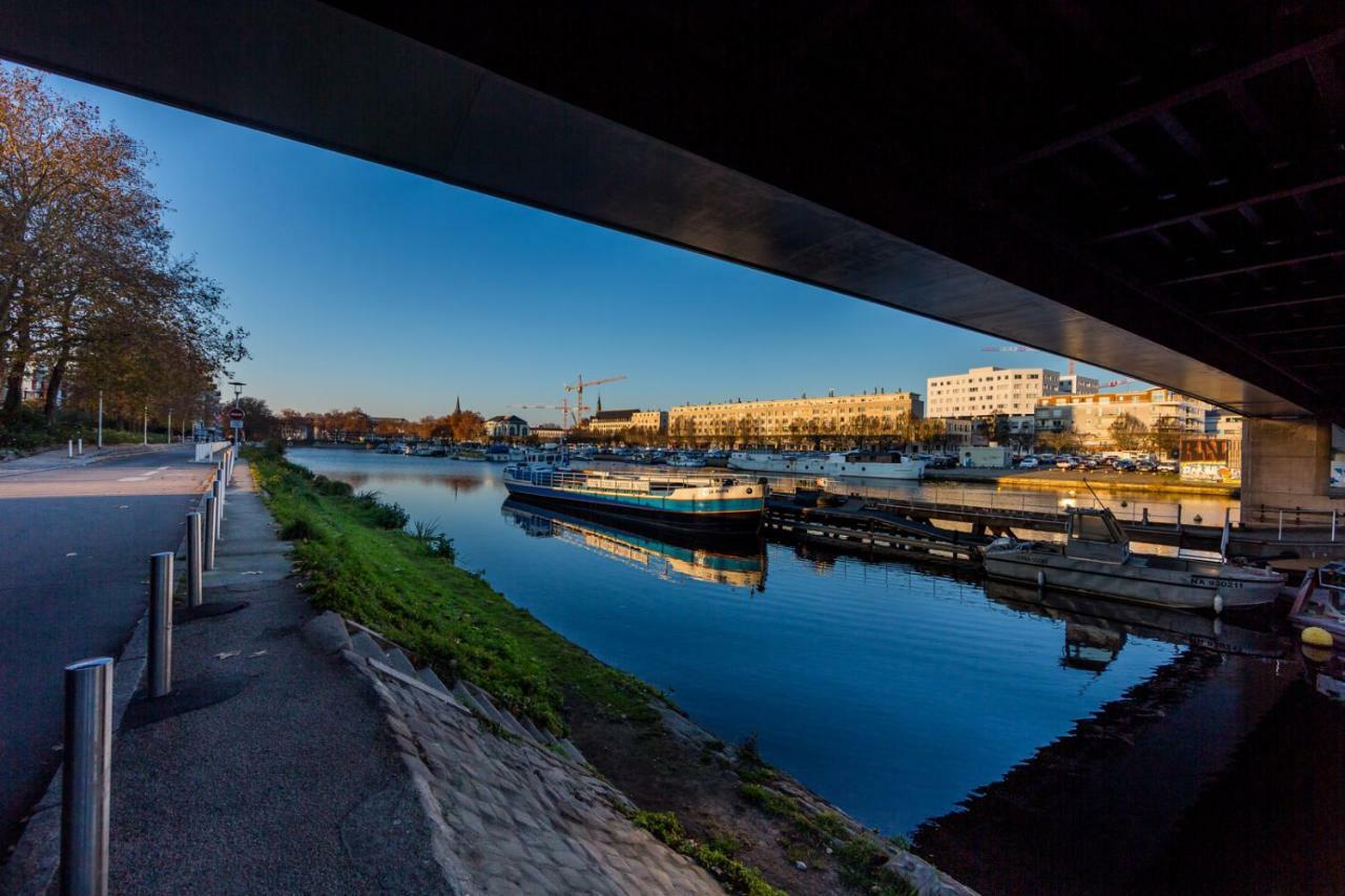 Appartamento L'Idylle : T2 de standing avec parking - Gare/Cité des Congrès/Lieu Unique Nantes Esterno foto